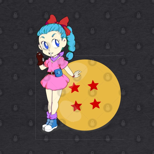 Bulma by Beansprout Doodles